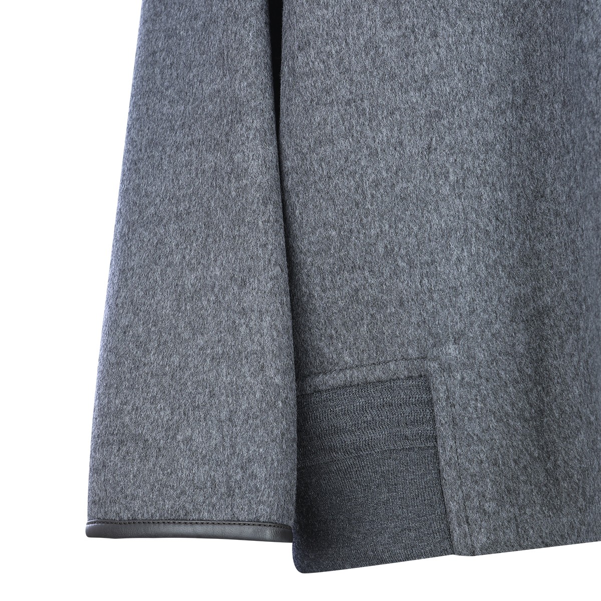 GREY WOOL SHIRT