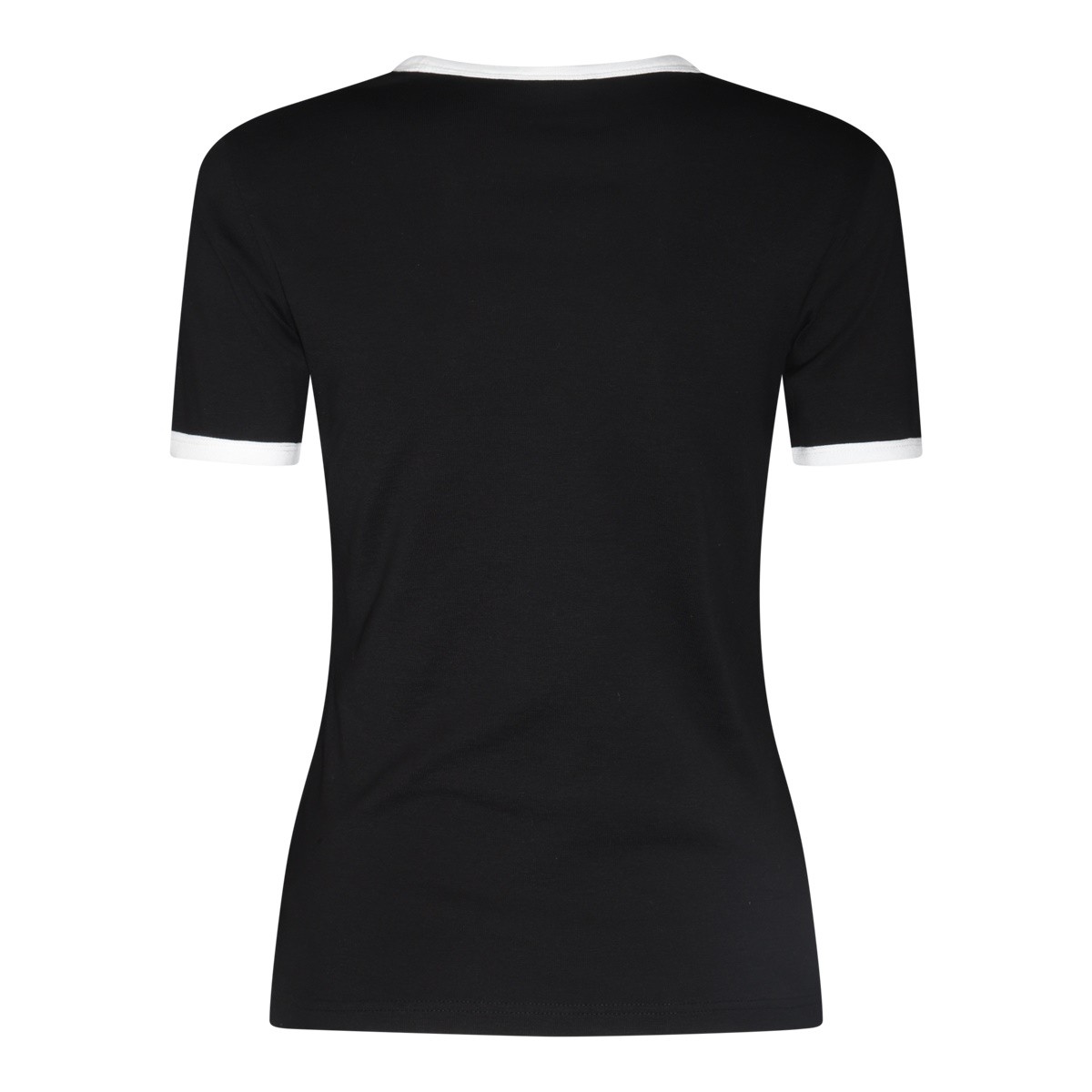 BLACK COTTON T-SHIRT