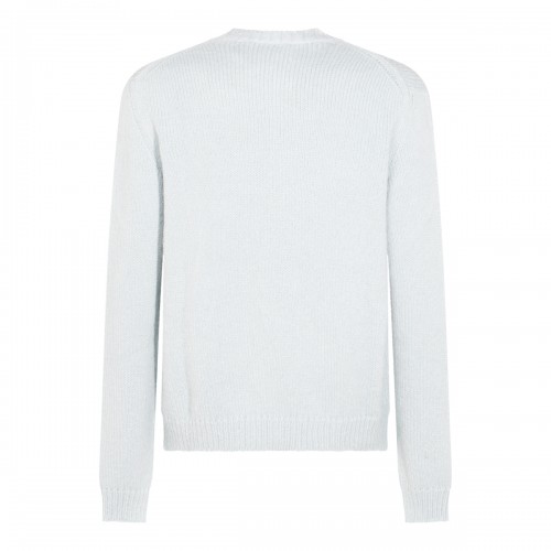 LIGHT BLUE WOOL KNITWEAR 2