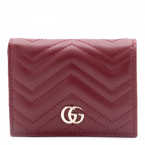 RED LEATHER MARMONT WALLET