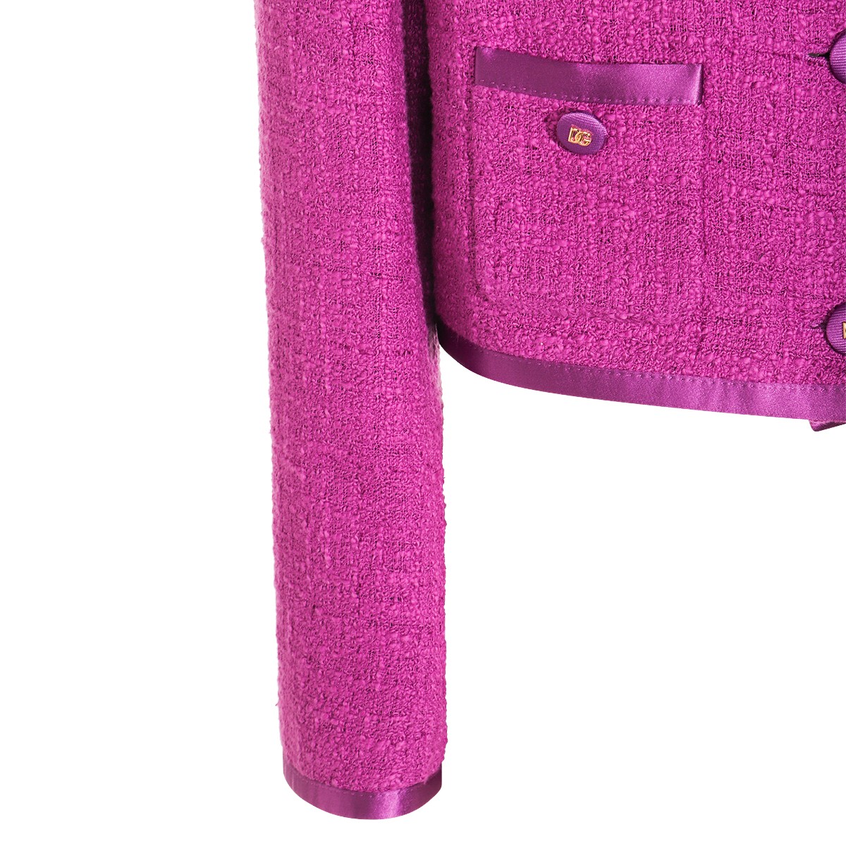 VIOLET COTTON CASUAL JACKET