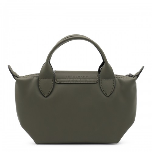 BLACK LEATHER LE PLIAGE XTRA XS TOTES