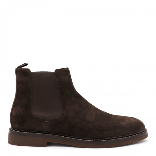 BROWN LEATHER BOOTS