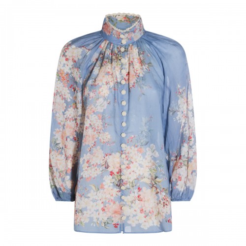 LIGHT BLUE COTTON TOP