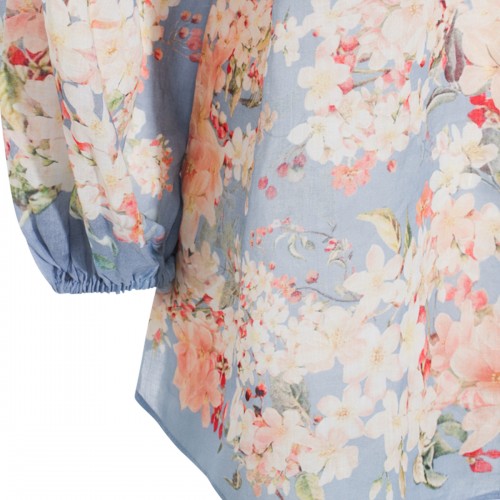 LIGHT BLUE COTTON TOP