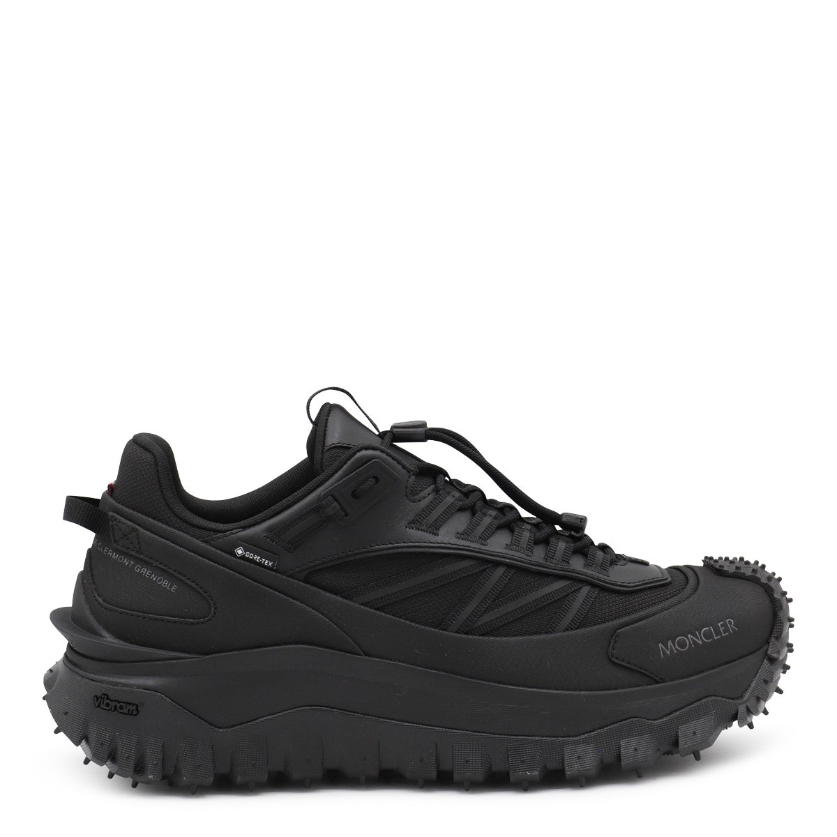 BLACK LEATHER TRAILGRIP GTX SNEAKERS