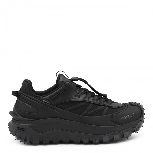 BLACK LEATHER TRAILGRIP GTX SNEAKERS