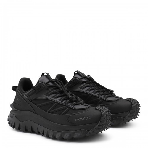 BLACK LEATHER TRAILGRIP GTX SNEAKERS