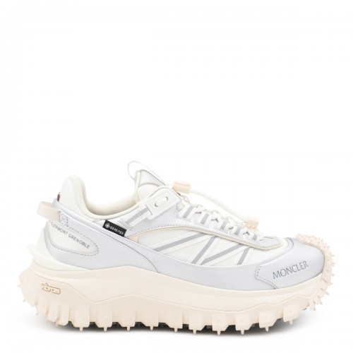 SILVER LEATHER TRAILGRIP GTX SNEAKERS