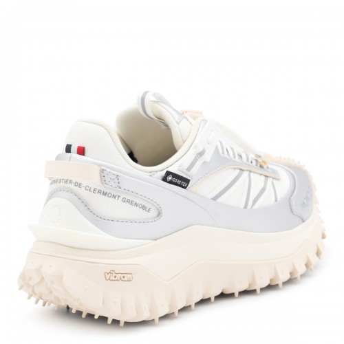 SILVER LEATHER TRAILGRIP GTX SNEAKERS