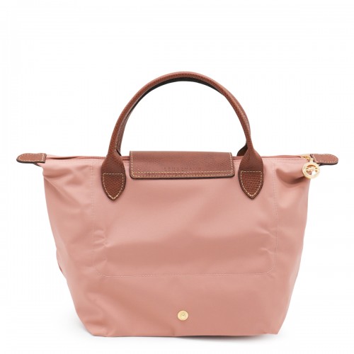 PINK LEATHER LE PLIAGE S TOTES