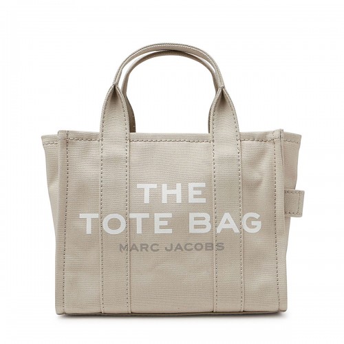 BEIGE CANVAS THE SMALL TOTE...
