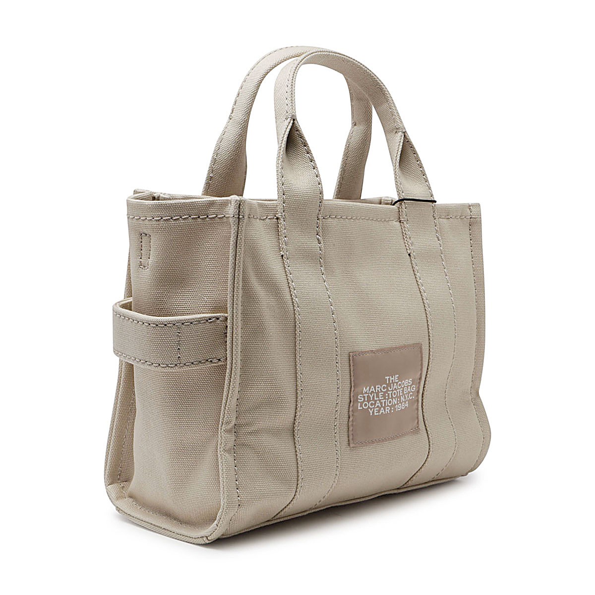 BEIGE CANVAS THE SMALL TOTE BAG BEIGE CANVAS THE SMALL TOTE BAG
