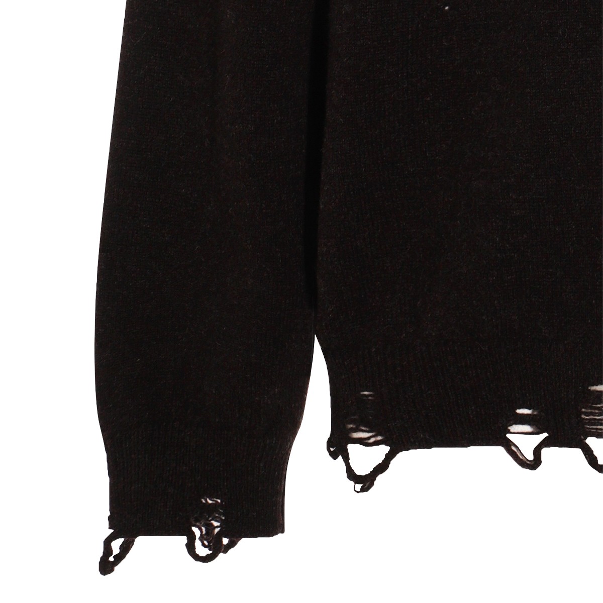 BROWN CASHMERE KNITWEAR