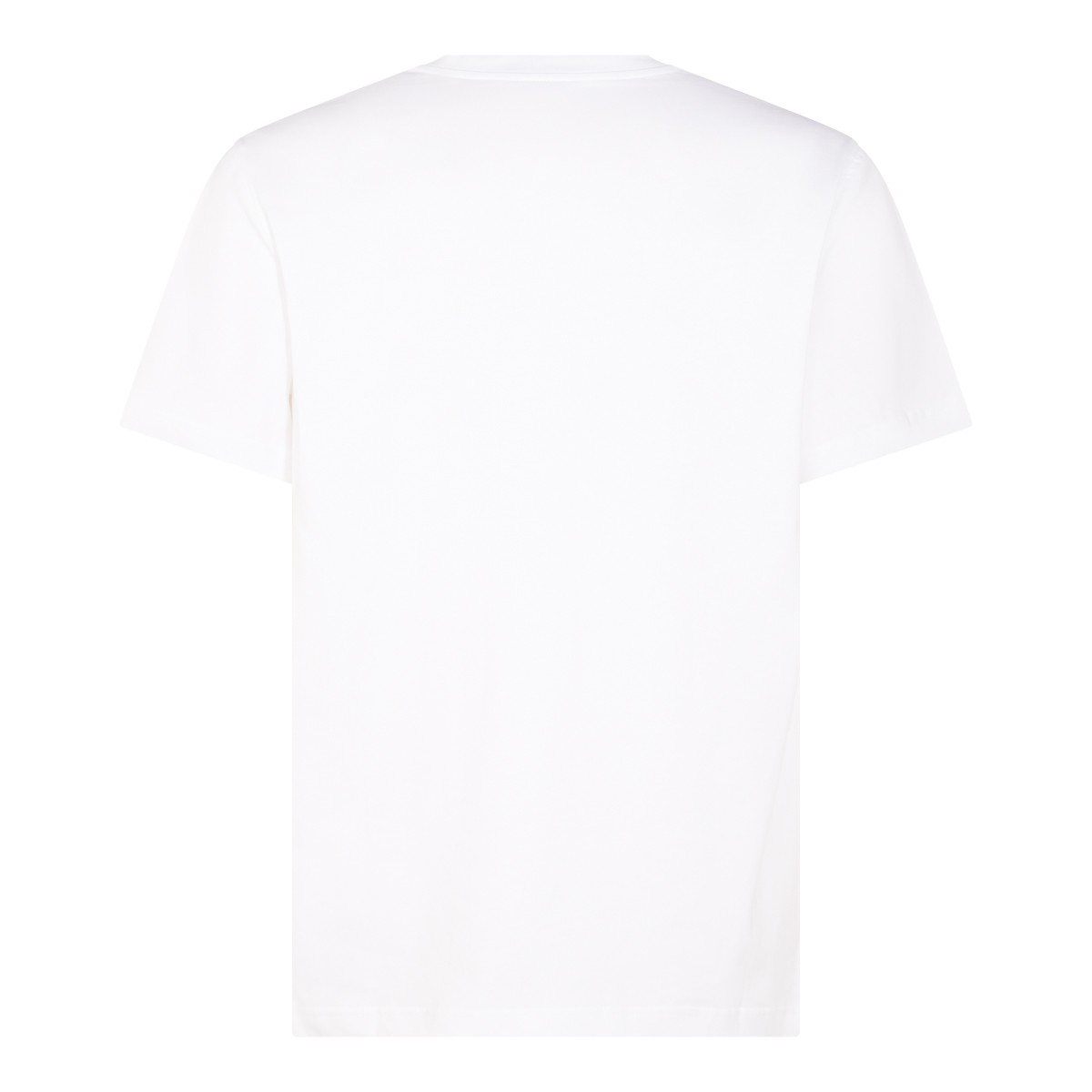 WHITE COTTON T-SHIRT