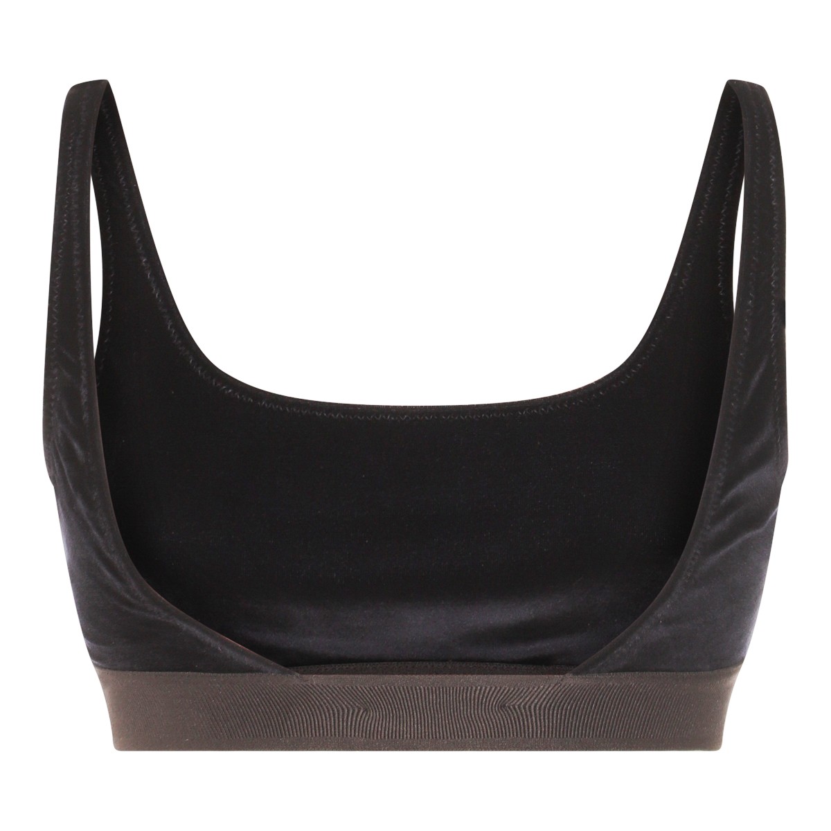 DARK BLUE BRALETTE VELOUR TOP