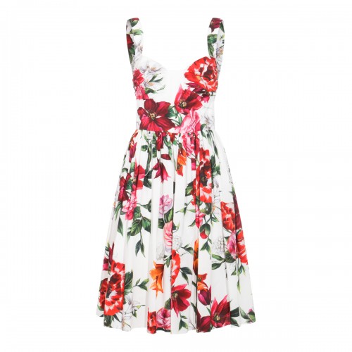 MULTICOLOR COTTON DRESS