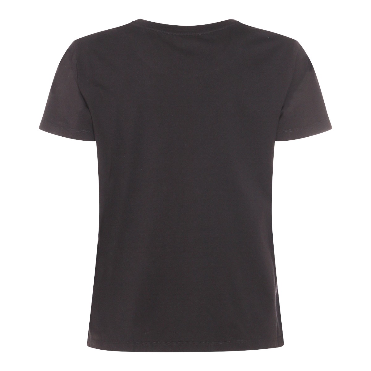 BLACK COTTON T-SHIRT BLACK COTTON T-SHIRT