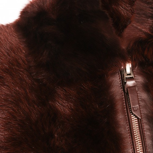 DARK BROWN LEATHER JACKET