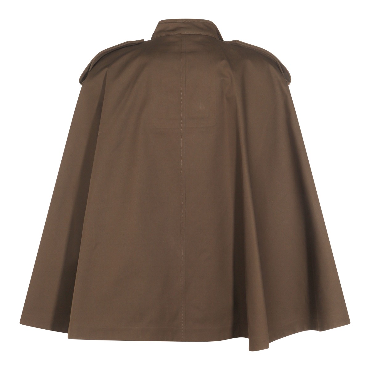 BROWN COTTON TRENCH COAT BROWN COTTON TRENCH COAT