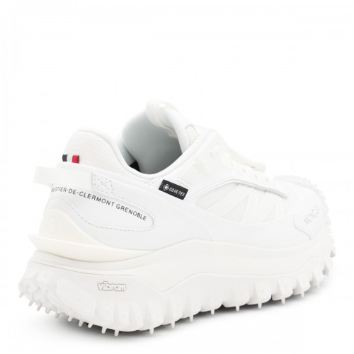 WHITE LEATHER TRAILGRIP GTX SNEAKERS