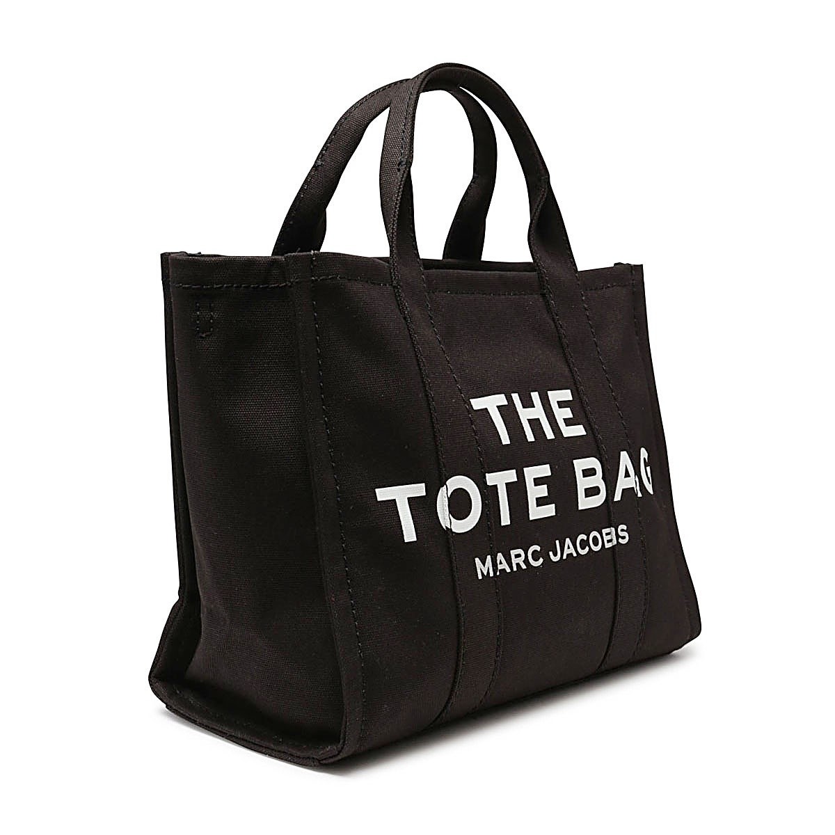 BLACK COTTON THE MEDIUM TOTE BAG BLACK COTTON THE MEDIUM TOTE BAG