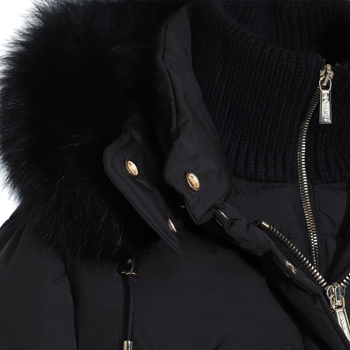 BLACK DOWN JACKET