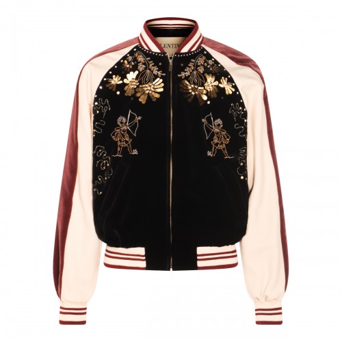 MULTICOLOR WOOL CASUAL JACKET