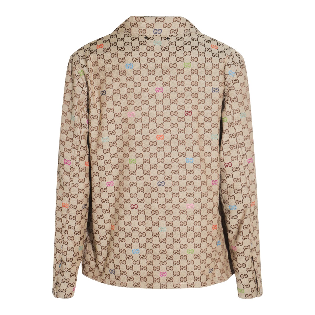 BEIGE COTTON CASUAL JACKET BEIGE COTTON CASUAL JACKET
