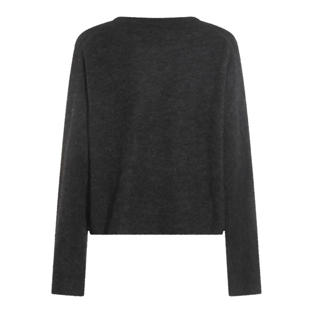 DARK GREY WOOL KNITWEAR