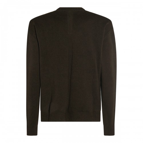 DARK GREEN COTTON KNITWEAR