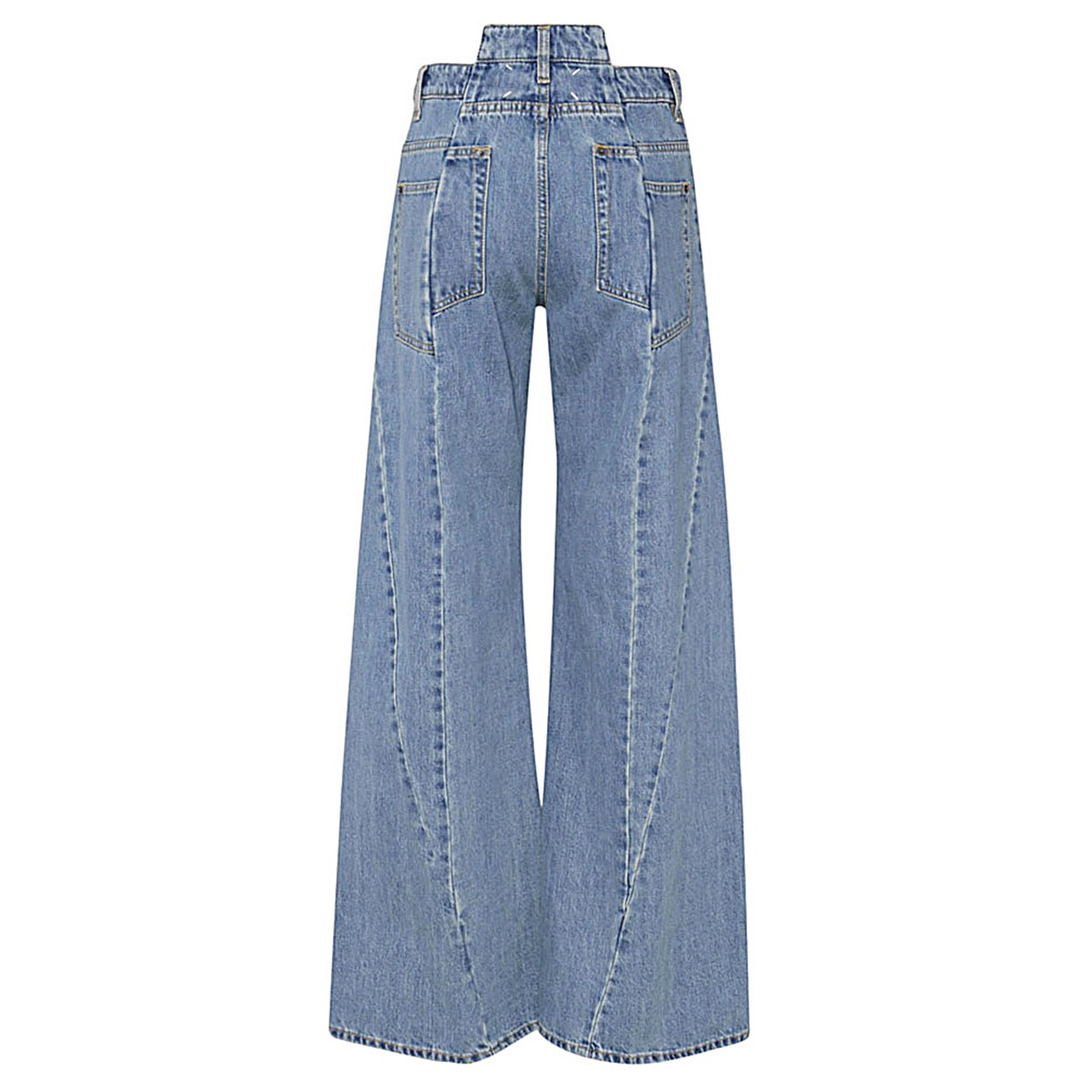 LIGHT BLUE COTTON JEANS