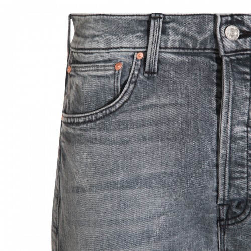 GREY COTTON JEANS