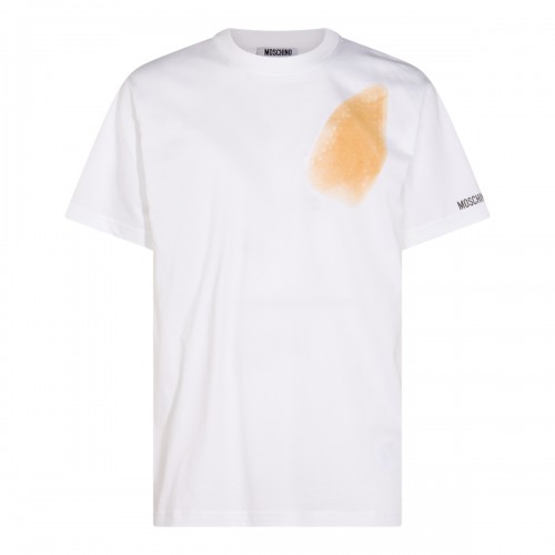 WHITE COTTON T-SHIRT