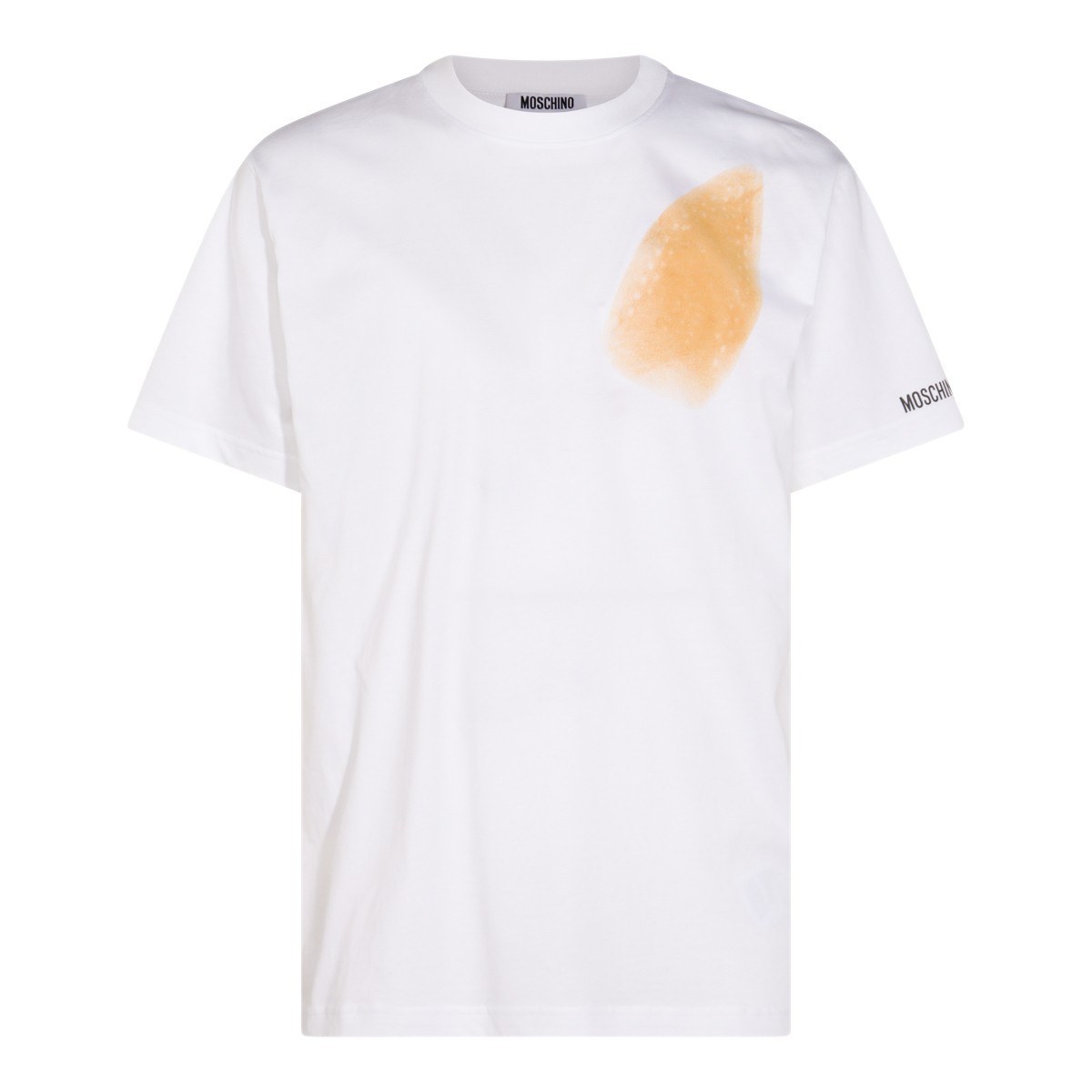 WHITE COTTON T-SHIRT