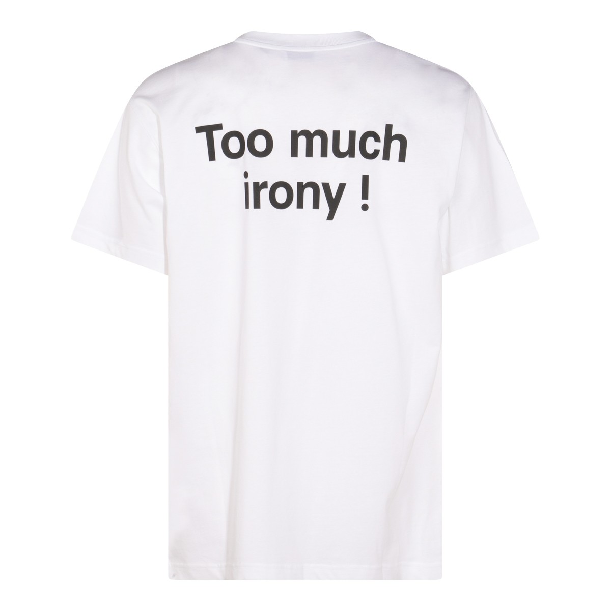 WHITE COTTON T-SHIRT