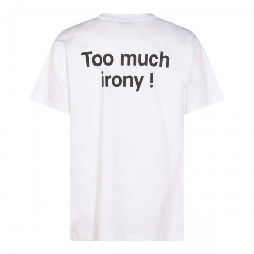 WHITE COTTON T-SHIRT
