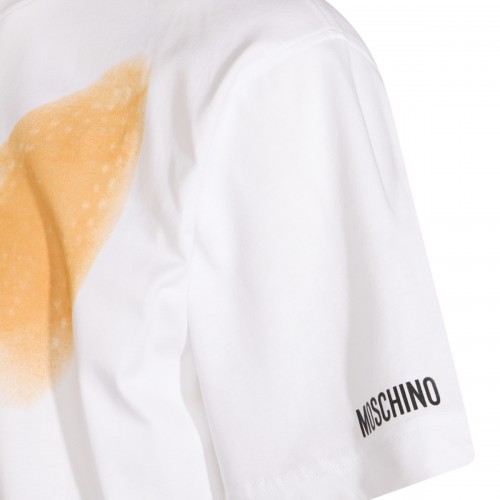 WHITE COTTON T-SHIRT