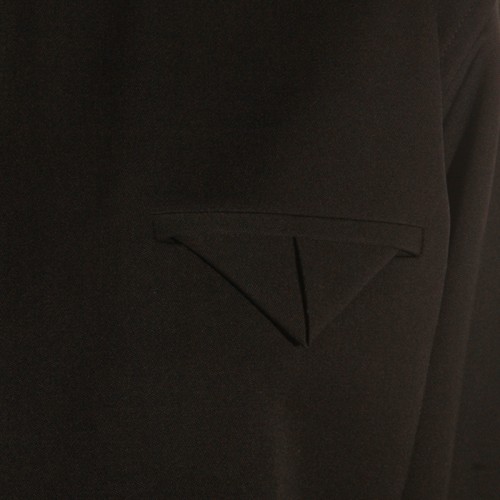 BLACK WOOL SHIRT