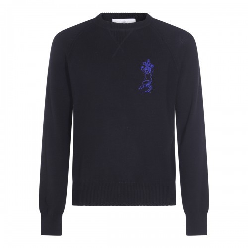 BLACK COTTON KNITWEAR
