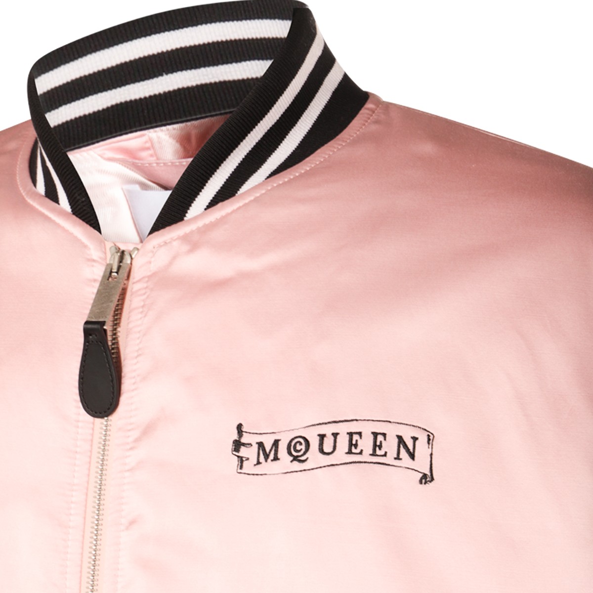 PINK AND BLACK COTTON CASUAL JACKET