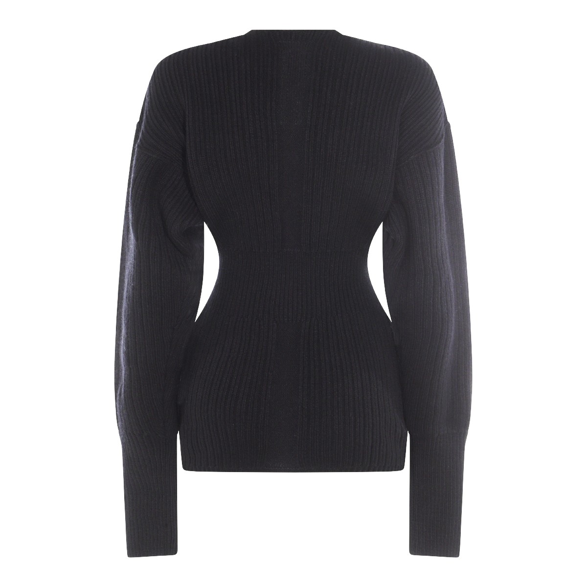 BLACK WOOL KNITWEAR BLACK WOOL KNITWEAR