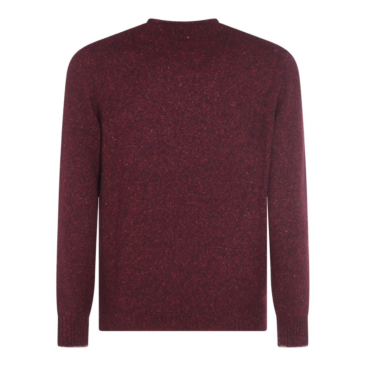 DARK RED COTTON KNITWEAR