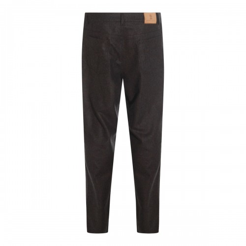 BROWN COTTON PANTS 2