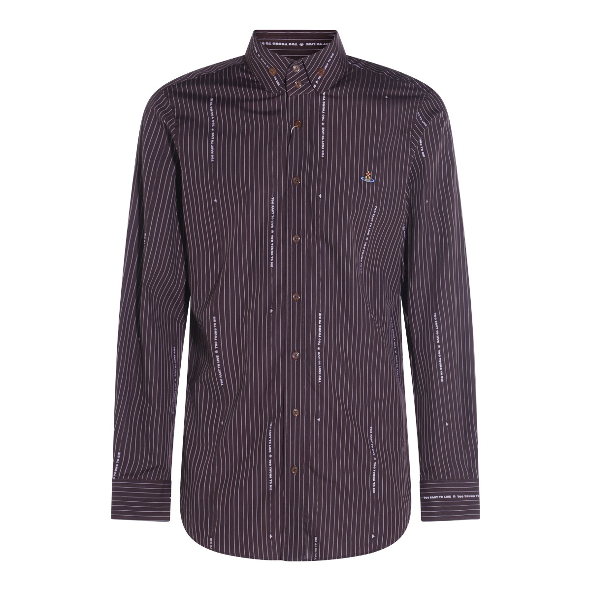 BROWN COTTON SHIRT