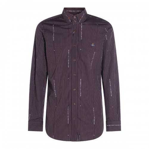BROWN COTTON SHIRT
