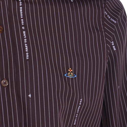 BROWN COTTON SHIRT