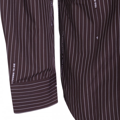 BROWN COTTON SHIRT