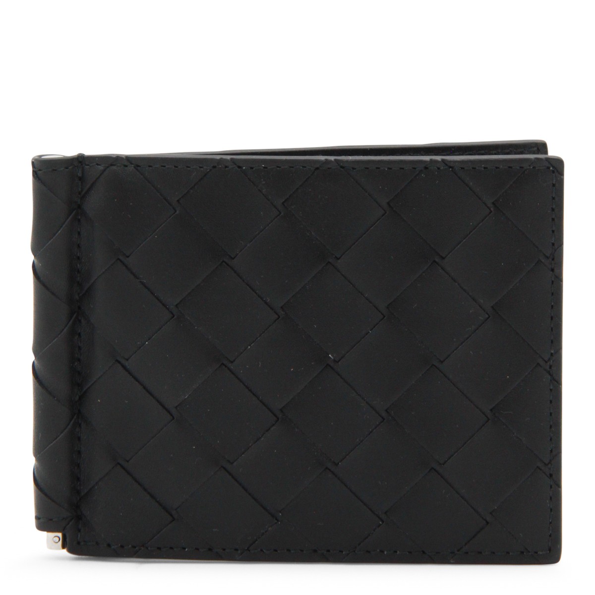 BLACK LEATHER WALLET