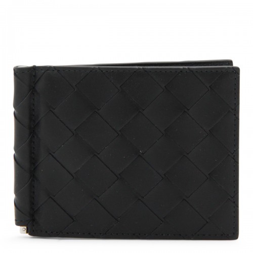 BLACK LEATHER WALLET